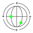 Icon Black Globe@3x