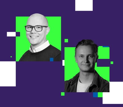 Portraits of Nortal podcasts speakers.